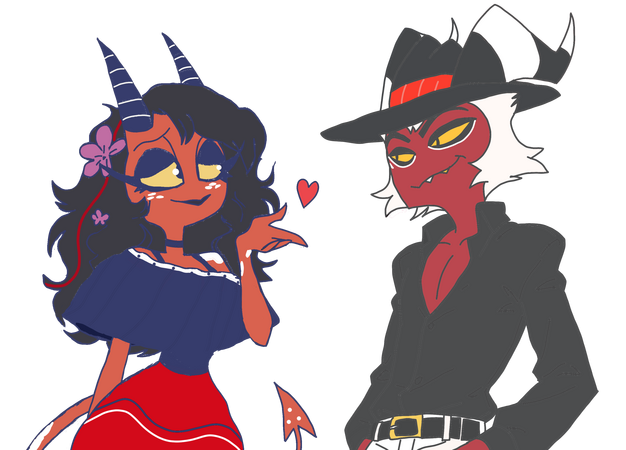 Crimson & Wife (Commission)